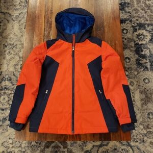 Lands End Kids Hooded Winter Jacket, Size M (10-12)